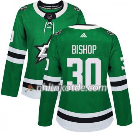 Dallas Stars Trikot Ben Bishop 30 Adidas 2017-2018 Kelly Grün Authentic - Dame